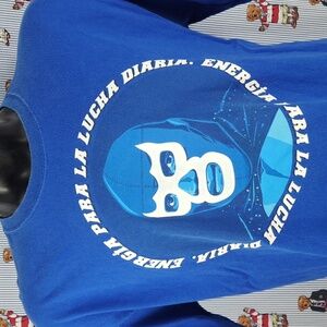 Rare Blue Demon Full Throttle Energy promo double-sided graphics XL t-shirt
